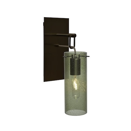 Besa Lighting Juni 10 Wall Pendant, Moss Bubble, Bronze, 1x60W Incandescent 1WP-JUNI10MS-BR